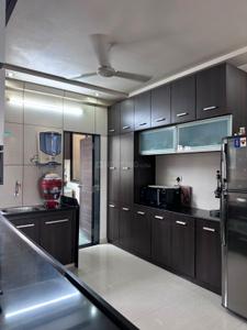 Kitchen Image of 1100 Sq.ft 3 BHK Apartment / Flat for sale in Sankalp Residency, Nana Mava Rajkot for Rs. 10500000