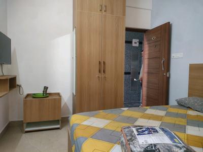 Bedroom Image of 380 Sq.ft 1 RK Apartment / Flat for rent in Mahadevapura Bengaluru for Rs. 19000