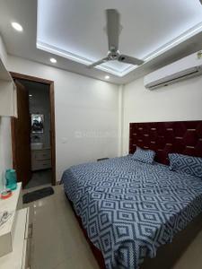 Bedroom Image of 700 Sq.ft 2 BHK Builder Floor for rent in Rajouri Garden New Delhi for Rs. 36000