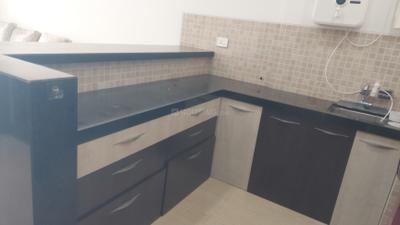 Kitchen Image of 640 Sq.ft 1 RK Studio for sale in Lodha Belmondo, Gahunje Pune for Rs. 7200000