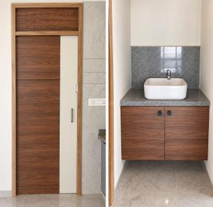Kitchen Image of 1825 Sq.ft 2 BHK Penthouse for rent in Shivansh 15, Sargasan Gandhinagar for Rs. 22000