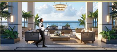Balcony Image of 1200 Sq.ft 3 BHK Apartment / Flat for sale in Lodha Aureus, Sewri Mumbai for Rs. 46000000
