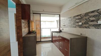 Kitchen Image of 1100 Sq.ft 2 BHK Apartment / Flat for rent in R K Daksh Royal, Indira Nagar Nashik for Rs. 13500