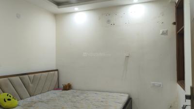Bedroom Image of 450 Sq.ft 1 BHK Builder Floor for rent in ATFL JVTS Gardens, Chhattarpur New Delhi for Rs. 13000