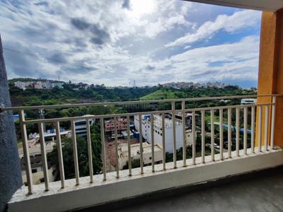 Balcony Image of 980 Sq.ft 2 BHK Apartment / Flat for rent in Panchratna Hills, Katraj Pune for Rs. 19500