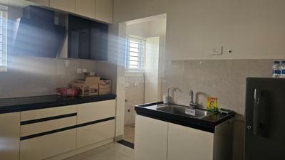 Kitchen Image of 1960 Sq.ft 3 BHK Apartment / Flat for rent in BSCPL Bollineni Bion, Kondapur Hyderabad for Rs. 80000