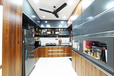Kitchen Image of 900 Sq.ft 2 BHK Penthouse for sale in Gota Ahmedabad for Rs. 8000000