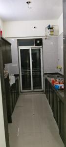 Kitchen Image of 725 Sq.ft 2 BHK Apartment / Flat for rent in Aurum Q Residences, Ghansoli Navi Mumbai for Rs. 51000