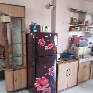 Kitchen Image of 1200 Sq.ft 2 BHK Apartment / Flat for rent in Adajan Gam Surat for Rs. 22500