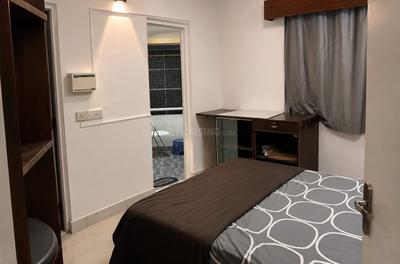 Bedroom Image of 1050 Sq.ft 2 BHK Apartment / Flat for rent in Cox Town Bengaluru for Rs. 45000