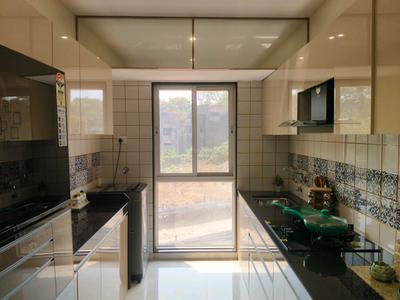 Kitchen Image of 750 Sq.ft 1 BHK Apartment / Flat for sale in Godrej Nirvaan, Bhiwandi Thane for Rs. 4600000