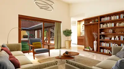 Hall Image of 2305 Sq.ft 3 BHK Apartment / Flat for sale in Total Environment In That Quiet Earth Bangalore by Total Environment Building Systems, Bileshivale Bengaluru for Rs. 35500000