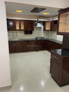 Kitchen Image of 1450 Sq.ft 3.5 BHK Apartment / Flat for rent in Landlord Tulip Le Park, Kondapur Hyderabad for Rs. 45000