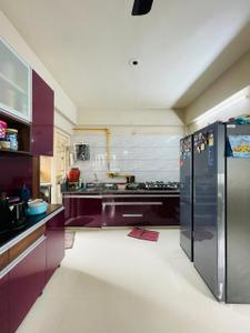 Kitchen Image of 1485 Sq.ft 3 BHK Apartment / Flat for sale in Dev Parisar, Vaishno Devi Circle Ahmedabad for Rs. 7500000