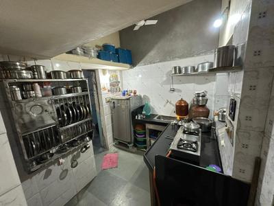 Kitchen Image of 1033 Sq.ft 2.5 BHK Builder Floor for sale in Chandlodia Ahmedabad for Rs. 4500000