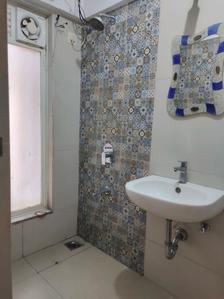 Bedroom Two Image of 640 Sq.ft 2 BHK Apartment / Flat for rent in Gurukrupa Marina Enclave, Malad West Mumbai for Rs. 50000