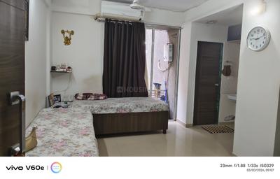Bedroom Image of 900 Sq.ft 1 BHK Apartment / Flat for rent in LK Vrundavan Residency II, Sargasan Gandhinagar for Rs. 21000