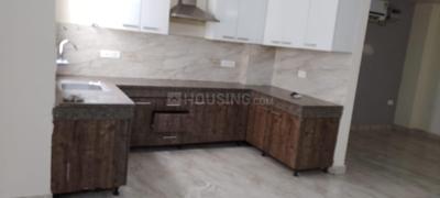 Kitchen Image of 1250 Sq.ft 2 BHK Builder Floor for rent in Sector 52A Gurgaon for Rs. 47000