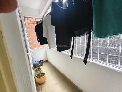 Balcony Image of 1100 Sq.ft 2 BHK Apartment / Flat for rent in New Tippasandra Bengaluru for Rs. 40000
