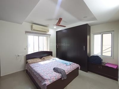 Bedroom Image of 1650 Sq.ft 3 BHK Apartment / Flat for rent in Habsiguda Hyderabad for Rs. 40000