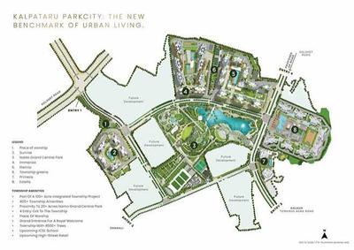 Image of 1350 Sq.ft 3 BHK Apartment / Flat for sale in Kalpataru Parkcity, Thane West, Thane for Rs. 21900000