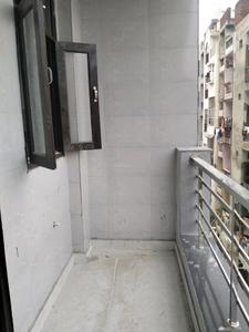 Bedroom One Image of 450 Sq.ft 2 BHK Builder Floor for rent in New Ashok Nagar New Delhi for Rs. 25000