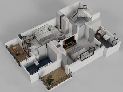 Image of 2250 Sq.ft 4.5 BHK Independent House for sale in Hill Park, Ghuma, Ahmedabad for Rs. 16500000