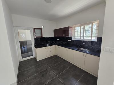 Kitchen Image of 1200 Sq.ft 3 BHK Apartment / Flat for rent in Gina Artize, Bommasandra Bengaluru for Rs. 32000