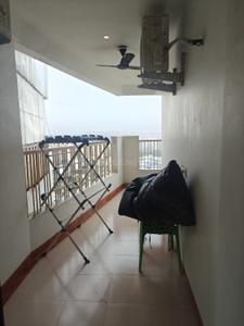 Balcony Image of 1410 Sq.ft 2 BHK Apartment / Flat for rent in Golden Sand Apartments Phase 2, Dhakoli Zirakpur for Rs. 36000