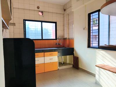 Kitchen Image of 800 Sq.ft 2 BHK Apartment / Flat for rent in   Abhijit Park, Thergaon Pune for Rs. 22000