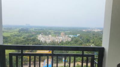Balcony Image of 974 Sq.ft 2 BHK Apartment / Flat for rent in Rishi Pranaya , Rajarhat Kolkata for Rs. 26000