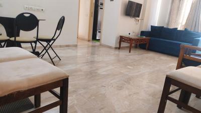 Living Room Image of 550 Sq.ft 1 BHK Apartment / Flat for rent in Hiranandani Fedora, Hiranandani Estate Thane for Rs. 39000