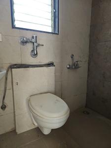Common Bathroom Image of 803 Sq.ft 2 BHK Apartment / Flat for sale in Nyati Elan, Wagholi Pune for Rs. 5300000