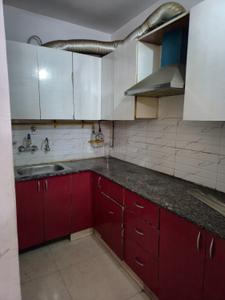 Kitchen Image of 950 Sq.ft 2 BHK Builder Floor for rent in Indirapuram Ghaziabad for Rs. 19000