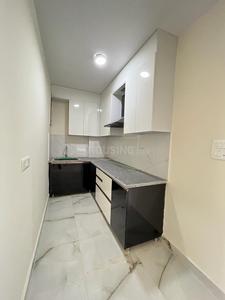 Kitchen Image of 850 Sq.ft 2 BHK Apartment / Flat for rent in CS C S Northend Tower, Chhattarpur New Delhi for Rs. 21400