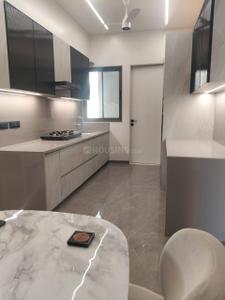 Kitchen Image of 1550 Sq.ft 3 BHK Apartment / Flat for sale in Sky Vista Residency, Bhayli Vadodara for Rs. 8700000