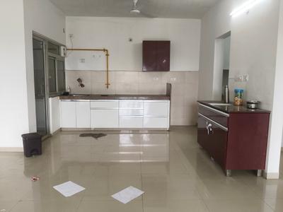 Kitchen Image of 1350 Sq.ft 3 BHK Apartment / Flat for rent in Adani The Meadows, Shantigram Ahmedabad for Rs. 35000