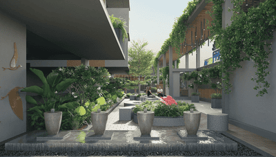 Image of 2339 Sq.ft 3 BHK Apartment / Flat for sale in Vrundavan Elysia, Raysan, Gandhinagar for Rs. 11653000