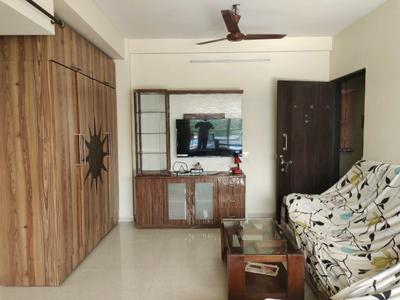 Living Room Image of 650 Sq.ft 1 BHK Apartment / Flat for rent in Gurukrupa Marina Enclave, Malad West Mumbai for Rs. 45000