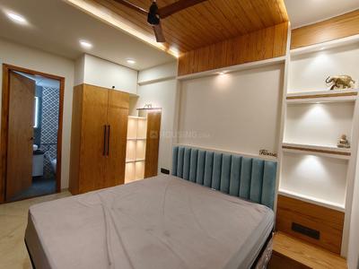 Bedroom Image of 2400 Sq.ft 3 BHK Apartment / Flat for rent in Radhe Infinity, Kudasan Gandhinagar for Rs. 50000