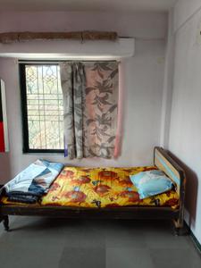 Bedroom Image of 550 Sq.ft 1 BHK Independent House for rent in Lenyadri Lotus Society, Pashan Pune for Rs. 23000