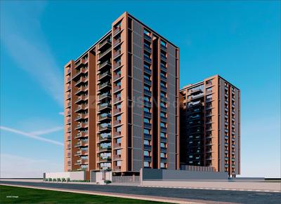 Image of 2304 Sq.ft 3 BHK Apartment / Flat for sale in Polaris Celestia, Koteshwar, Ahmedabad for Rs. 13500000