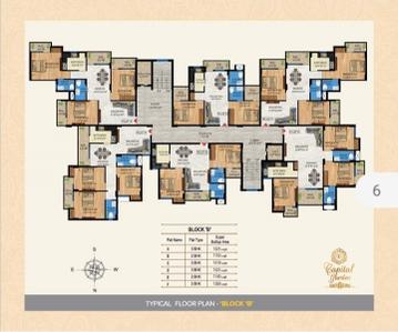 Image of 1500 Sq.ft 3 BHK Apartment / Flat for sale in Pundag, Ranchi for Rs. 6800000