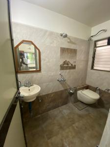 Bathroom Image of 1200 Sq.ft 2 BHK Apartment / Flat for rent in Sharanpur Nashik for Rs. 25000