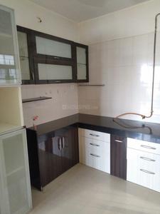 Kitchen Image of 1120 Sq.ft 2 BHK Apartment / Flat for rent in Mont Vert Seville, Wakad Pune for Rs. 30000