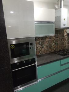 Kitchen Image of 2700 Sq.ft 4 BHK Builder Floor for rent in Geetanjali Enclave New Delhi for Rs. 175000