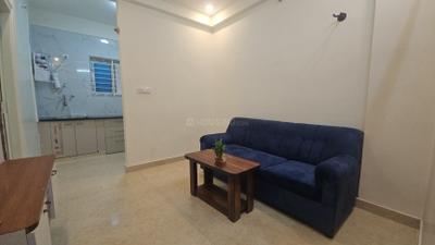 Living Room Image of 1000 Sq.ft 1 BHK Apartment / Flat for rent in Bilekahalli Bengaluru for Rs. 29000