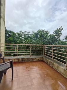 Balcony Image of 900 Sq.ft 2 BHK Apartment / Flat for rent in Mangala Mayurs Nature Glory, Kalwa Thane for Rs. 35000
