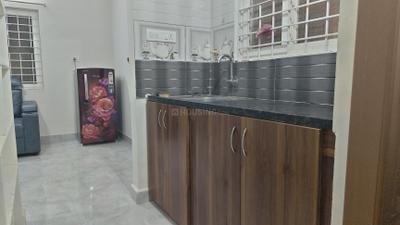 Kitchen Image of 658 Sq.ft 1 BHK Apartment / Flat for rent in Kondapur Hyderabad for Rs. 25000