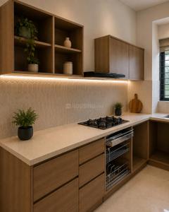 Kitchen Image of 600 Sq.ft 1 BHK Builder Floor for rent in Electronic City Bengaluru for Rs. 26000